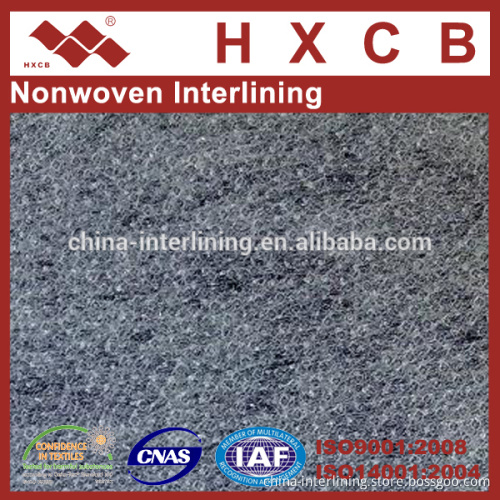 (6030WG)50%Polyester&50%Nylon Waterproof Fusible Nonwoven Interfacing&Interlining Fabric